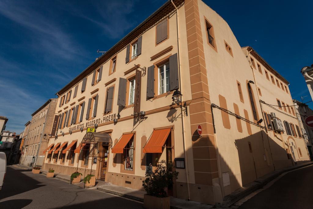 Hotel Moderne Et Pigeon Limoux Eksteriør billede